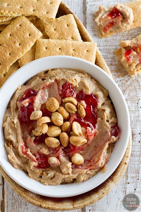 peanut-butter-and-jelly-dip-taste-and-tell image
