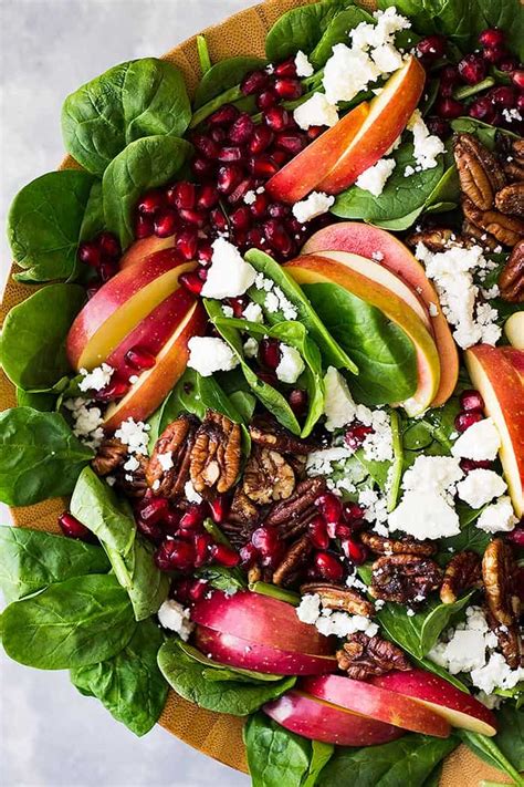 spinach-apple-and-pomegranate-salad-countryside image