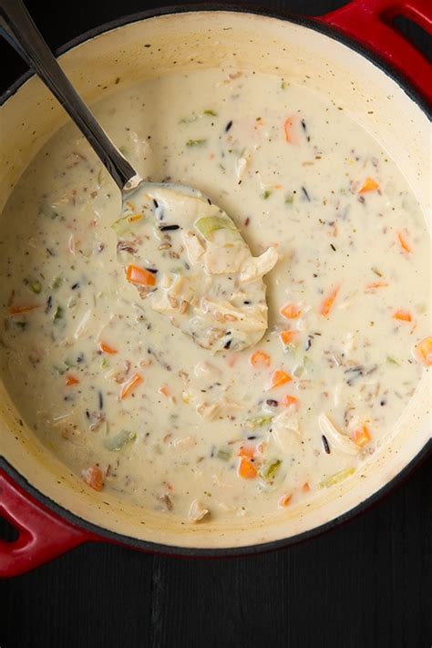 creamy-chicken-and-wild-rice-soup-cooking image