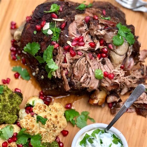 pulled-persian-lamb-with-pomegranate-molasses image