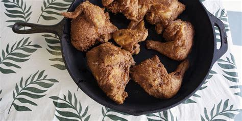 spicy-fried-chicken-recipe-country-living image