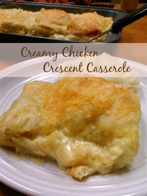 creamy-chicken-crescent-casserole-recipe-easy image