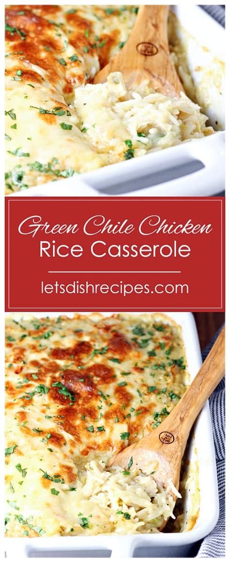 cheesy-green-chili-chicken-and-rice-casserole-lets image