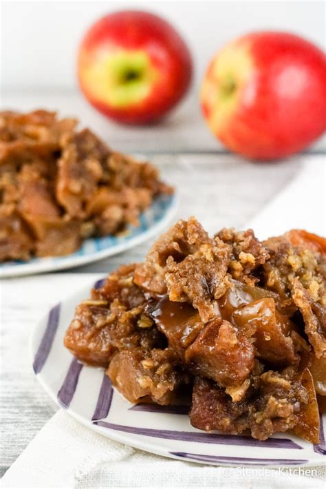 healthy-slow-cooker-apple-crisp-slender-kitchen image