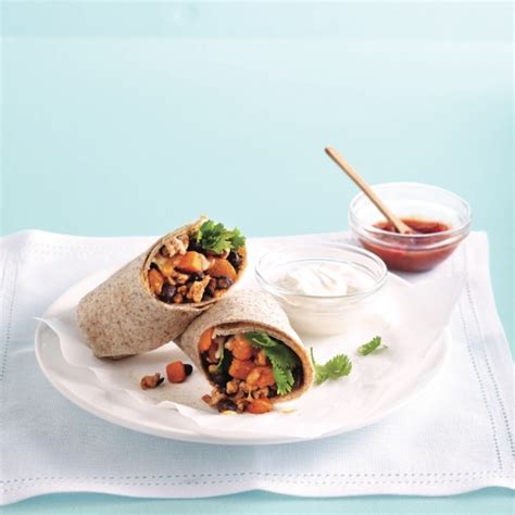 squash-turkey-and-bean-burritos-recipe-chatelaine image