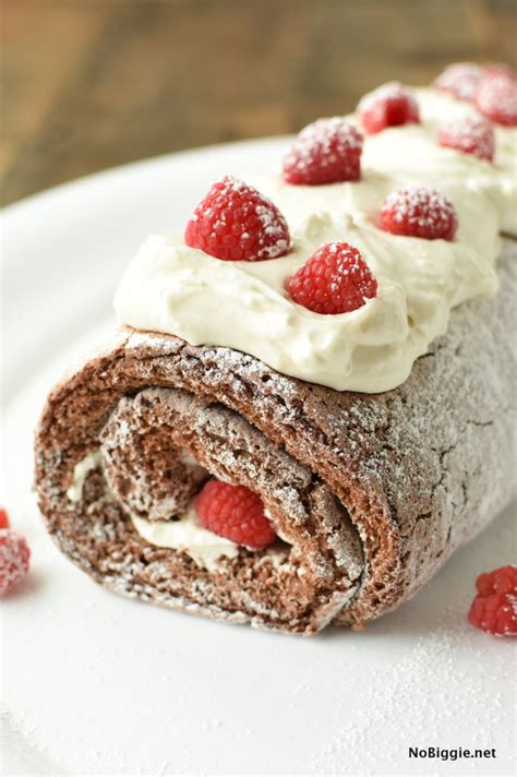 chocolate-raspberry-angel-food-cake-roll-nobiggie image