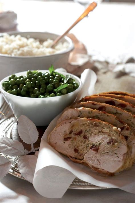 turkey-roulade-with-cranberry-stuffing-and-gravy image