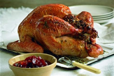 roast-turkey-with-traditional-stuffing-and-cranberry image