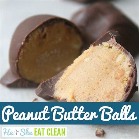 no-bake-peanut-butter-balls-recipe-clean-eating-treat image