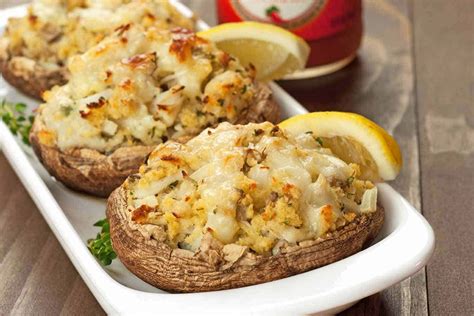 crab-stuffed-portobello-mushrooms image