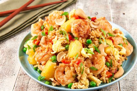 healthy-takeout-shrimp-and-pineapple-fried-rice image