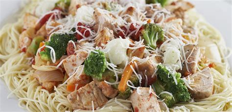 angel-hair-pasta-with-chicken-and-vegetables-chicken image
