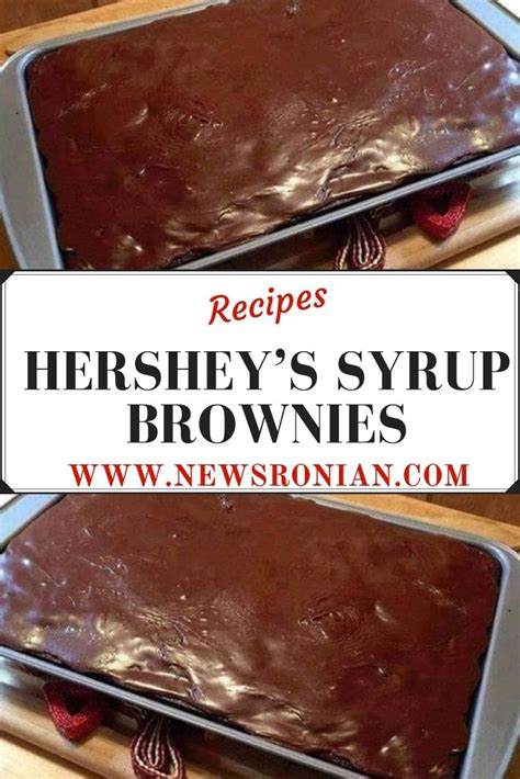 hersheys-syrup-brownies-yummy image