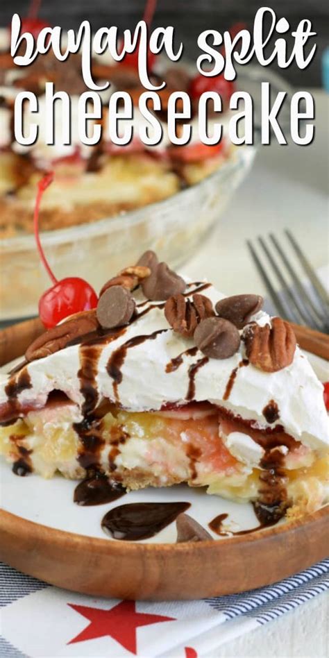 banana-split-cheesecake-recipe-shugary-sweets image