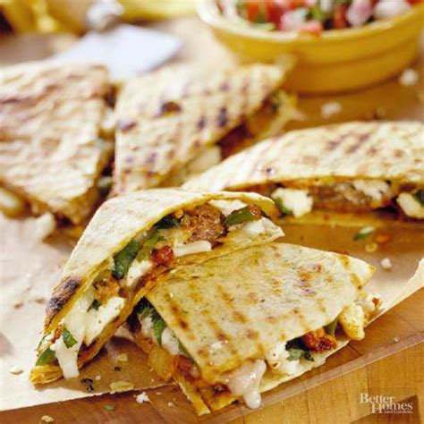 chorizo-and-cheese-quesadillas-better-homes image