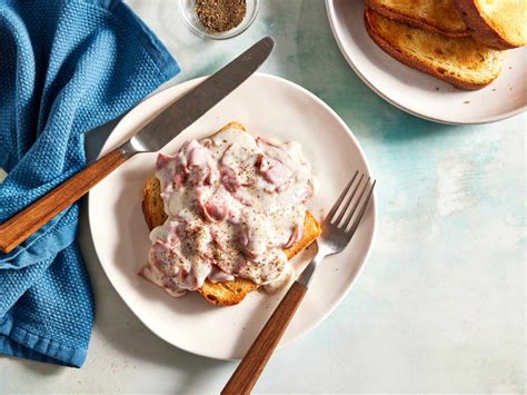 creamed-chipped-beef-toast-recipe-southern-living image