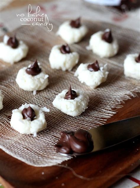 easy-no-bake-coconut-candy-recipe-cookies-cups image