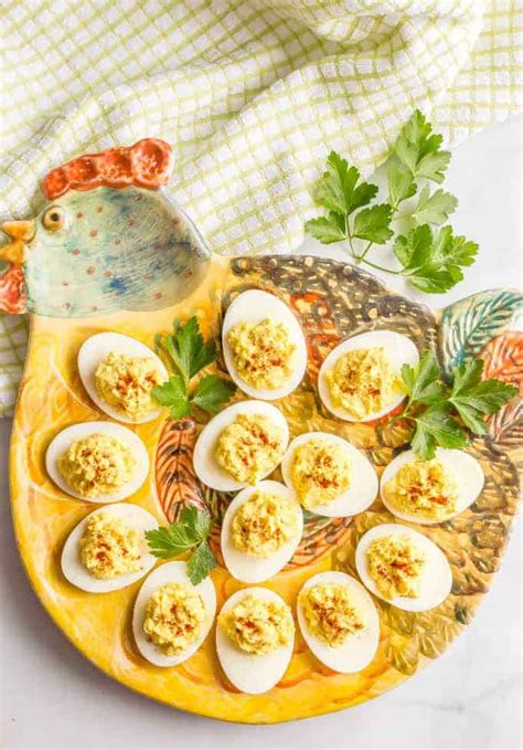 moms-classic-southern-deviled-eggs-family-food-on-the-table image