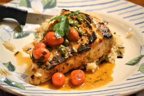 pan-roasted-swordfish-with-cherry-tomatoes-and-capers image