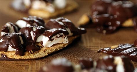 easy-smores-chocolate-bark-recipe-popsugar-food image