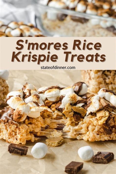 easy-smores-rice-krispie-treats-recipe-state-of-dinner image