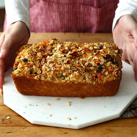 oatmeal-carrot-cake-bread-recipe-quaker-oats image