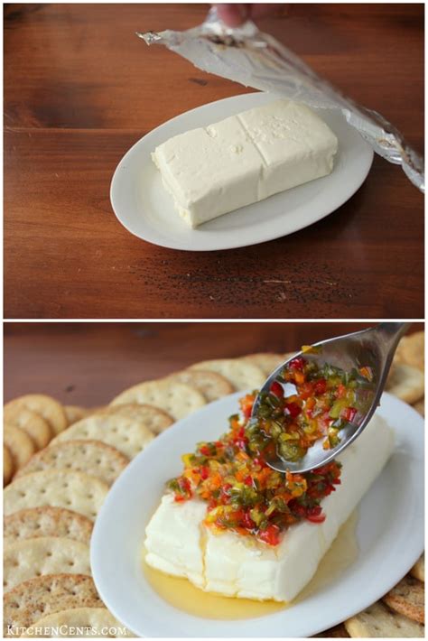 pepper-relish-cheese-spread-a-10-minute-appetizer image