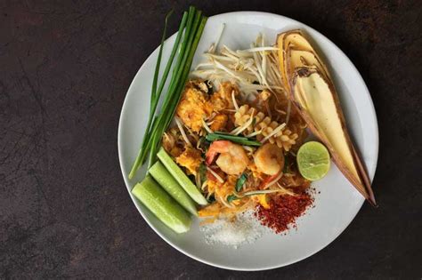 fried-thai-noodles-with-shrimp-phad-thai-riverside image