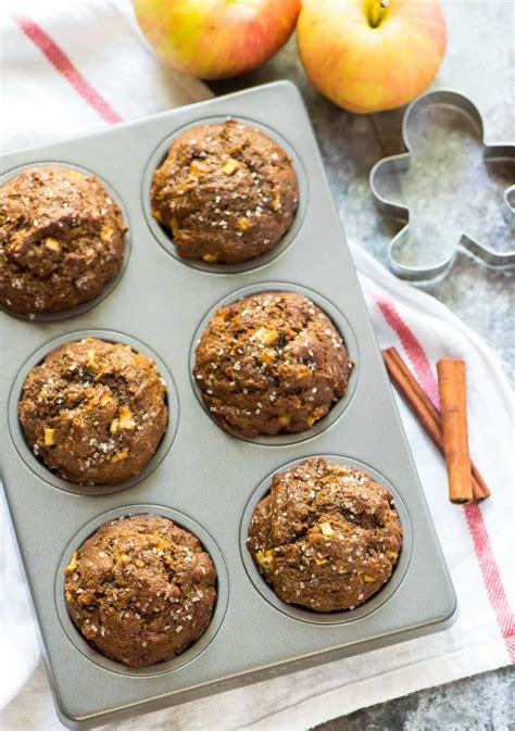 gingerbread-apple-muffins-well-plated-by-erin image