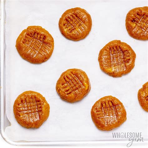 almond-butter-cookies-3-ingredients-wholesome image