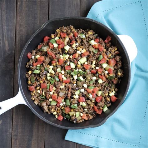 tex-mex-beef-and-zucchini-skillet-my-texas-kitchen image