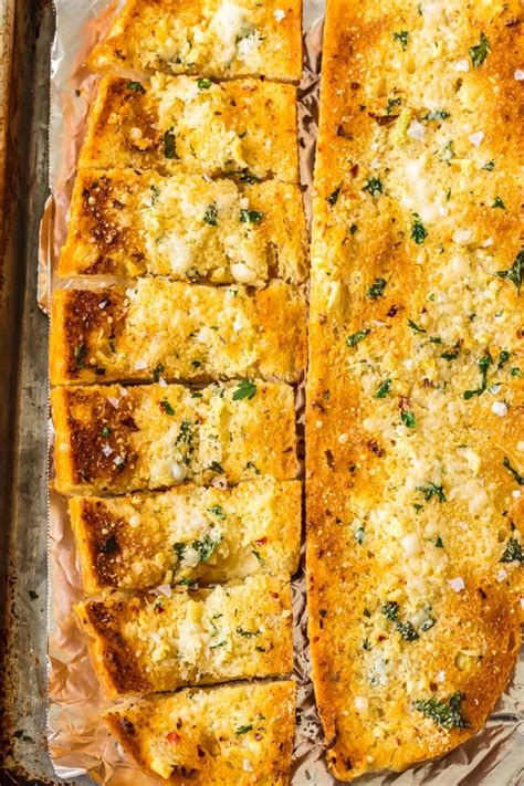 homemade-garlic-bread-recipe-best-ever-the image