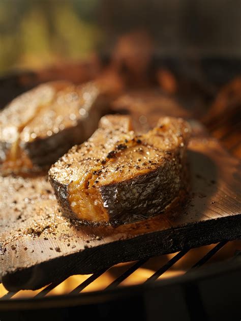 plank-grilled-salmon-steaks-recipe-the-spruce-eats image