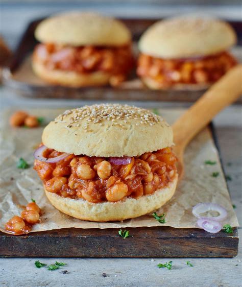 vegan-sloppy-joes-with-beans-easy-sandwich image