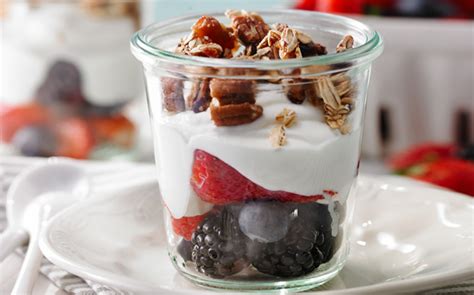 berry-yogurt-parfait-with-muesli-or-granola-nourish image