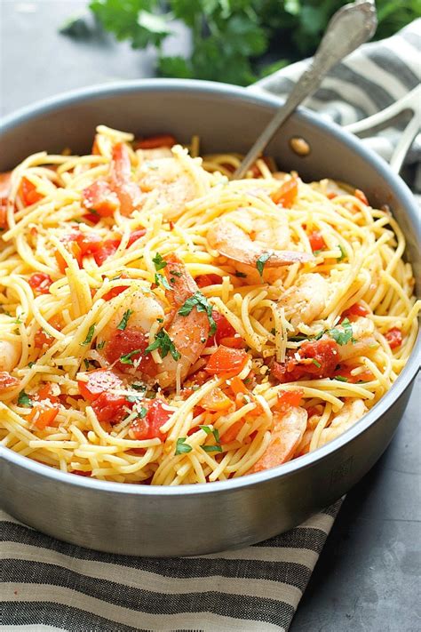 shrimp-spaghetti-aglio-olio-garden-in-the-kitchen image