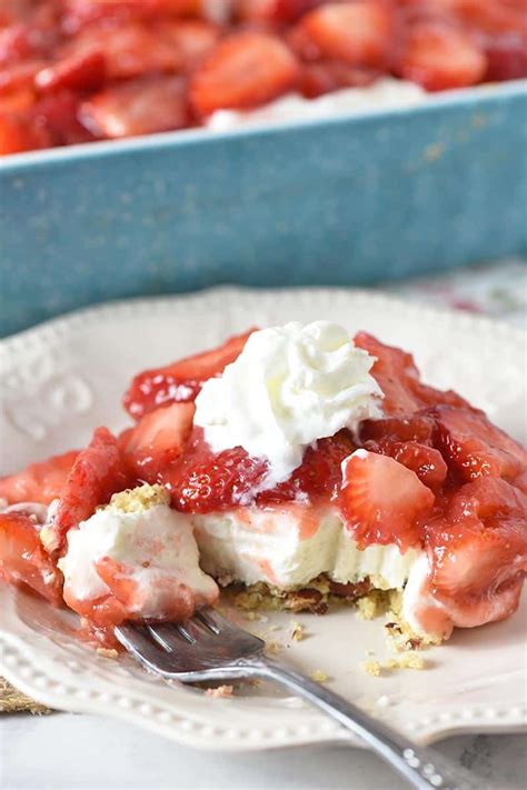 strawberry-delight-no-bake-dessert-adventures-of-mel image