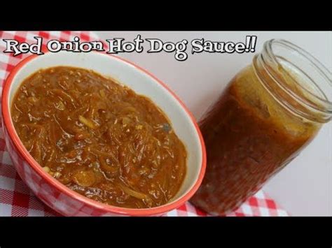 red-onion-hot-dog-sauceonion-sauce image