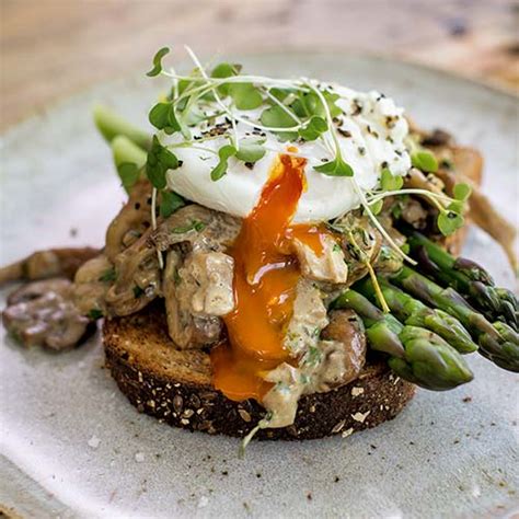 poached-eggs-with-creamy-mushrooms-tom image