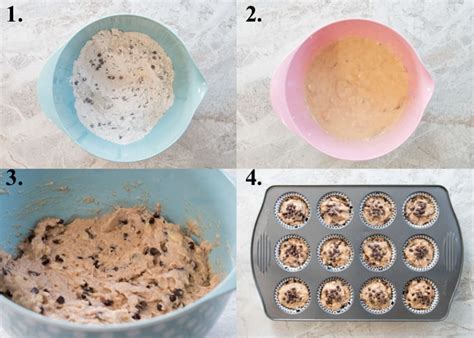 best-banana-chocolate-chip-muffins-little-sweet-baker image