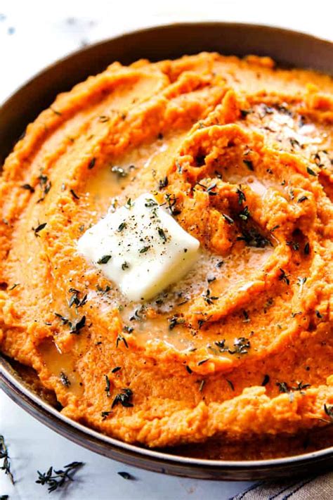 best-mashed-sweet-potatoes-how-to-make-ahead image