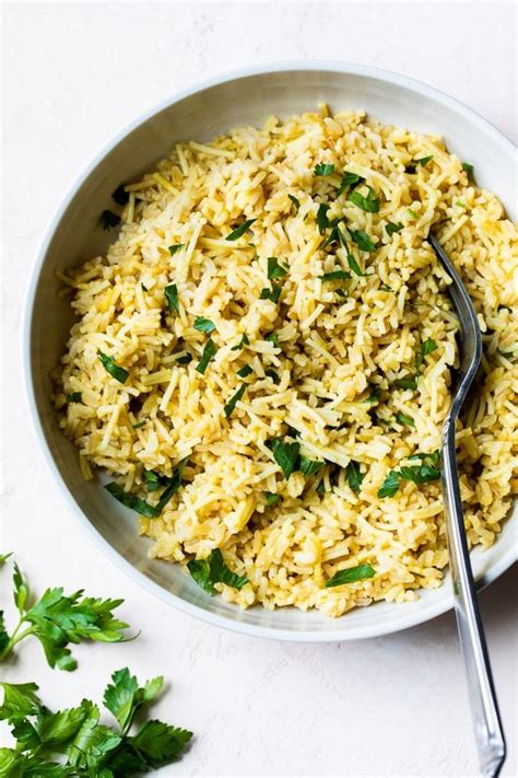 homemade-rice-pilaf-healthy-rice-a-roni-skinnytaste image