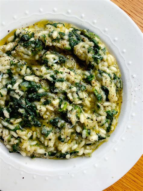5-ingredient-spinach-risotto-kitchn image