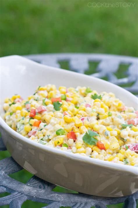 creamy-spicy-summer-corn-salad-cookthestory image