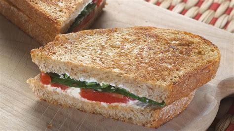 goat-cheese-roasted-red-pepper-panini image