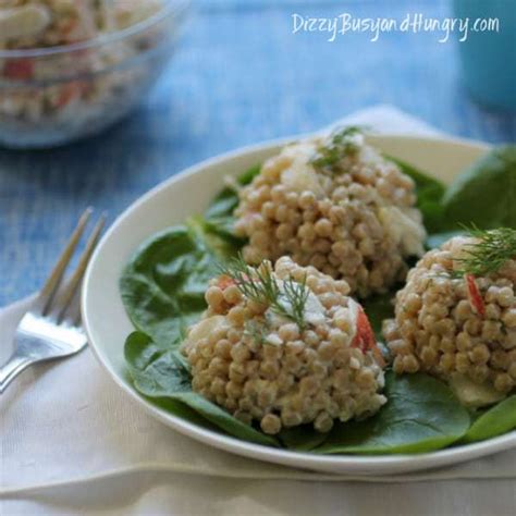 creamy-couscous-salad-with-crab-and-dill image