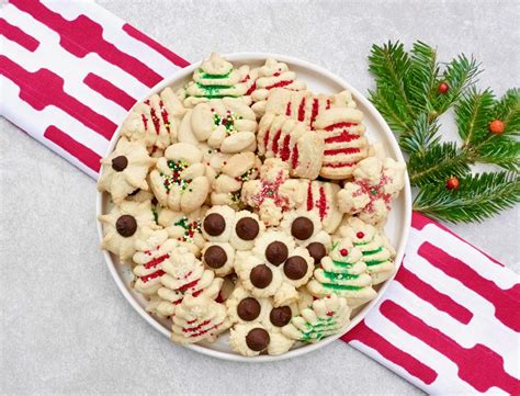 holiday-spritz-cookies-are-butter-cookies-made-with-a image