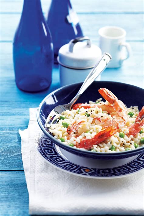 creamy-herbed-risotto-with-shrimp-canadian-living image