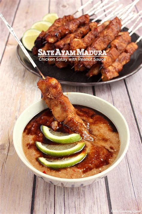 sate-ayam-madura-chicken-satay-with-peanut-sauce-daily image