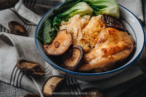 the-best-clay-pot-chicken-rice-omnivores-cookbook image